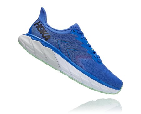 Hoka Arahi 5 Supportive Moški Tekaški Čevlji Modra / Črna SI-156048C